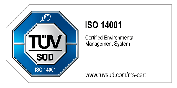 Zertifikat DIN EN ISO 14001