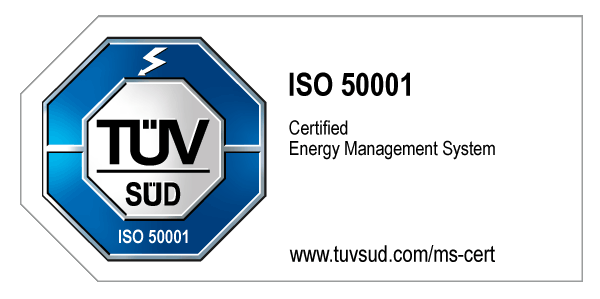 Certificate DIN ISO 50001:2018