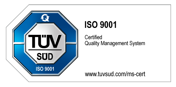 Certificate ISO 9001